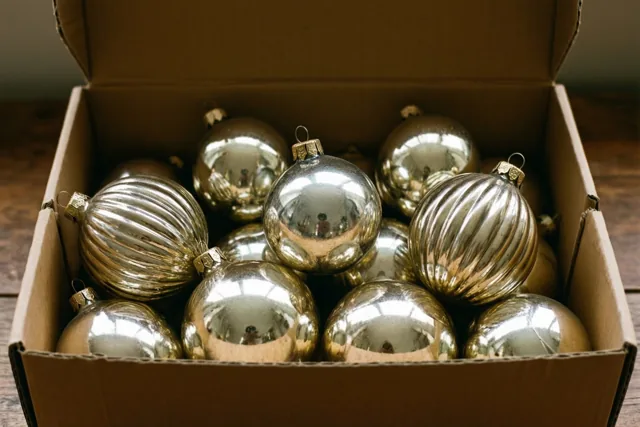 Een doos vol kerst van vroeger