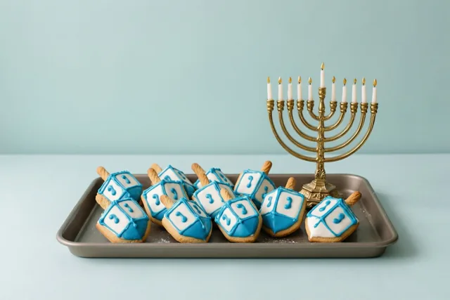 Chanoeka met feestelijke koekjes