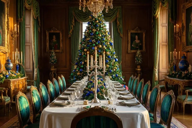 Een vorstelijke kerstsfeer