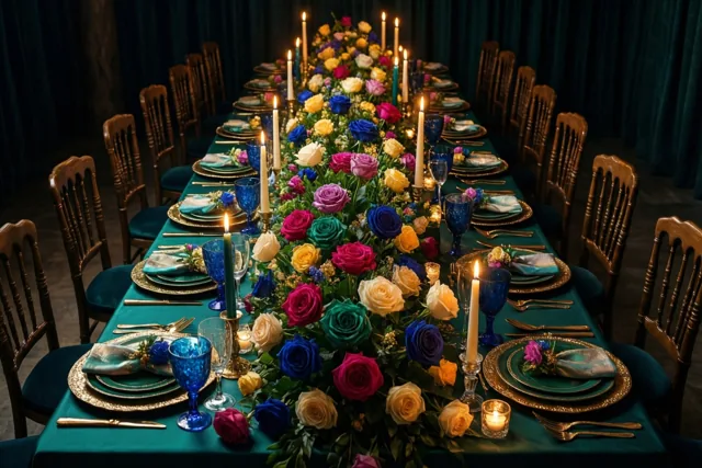 Jullie jubileum in de rozen