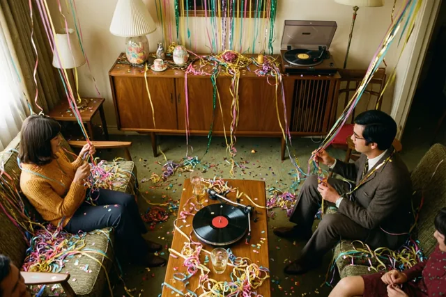 Samen nieuwjaar op vinyl vieren
