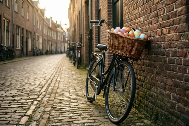 Paaszon op de kasseien