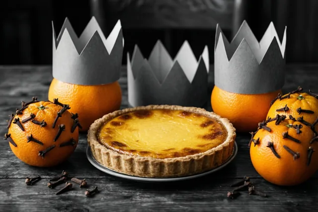 Een koninklijk stukje frangipane