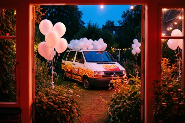 Frietjes voor het feestkind