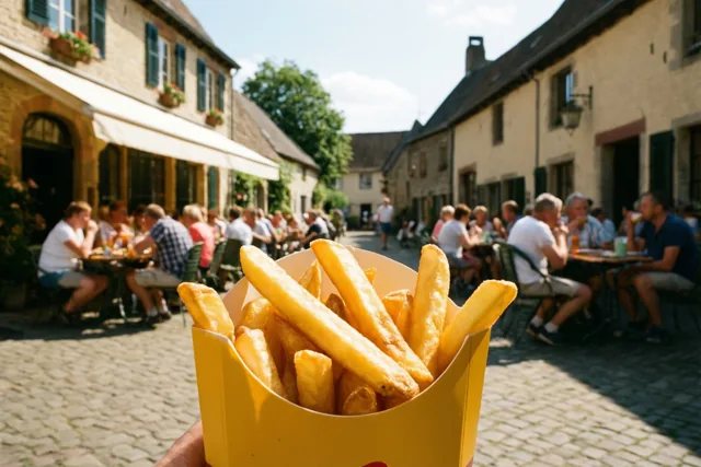 Frietjes op een vrije dag