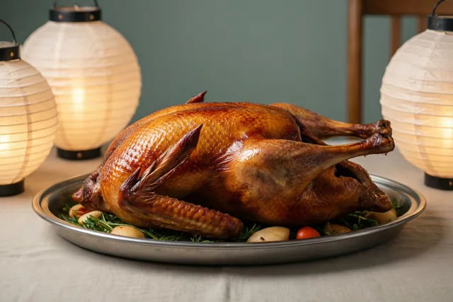 Sint-Maarten met gebraden gans