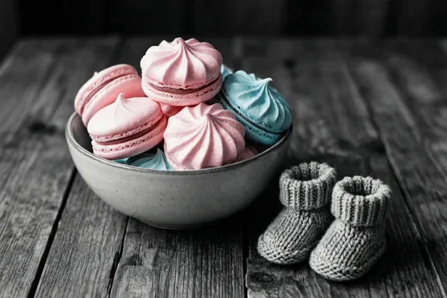 Een zoet kleintje brengt kleur