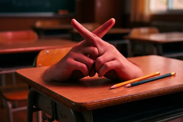 Dubbel duimen in de klas
