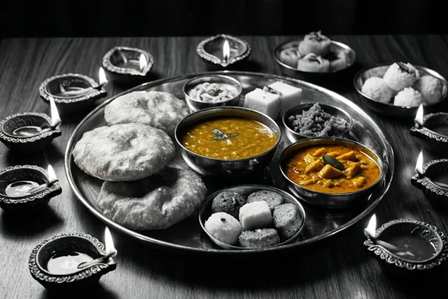 Curry kleurt het lichtjesfeest