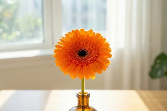 Een zonnige gerbera voor jou