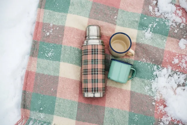 Winterpicknick met een vleugje vroeger