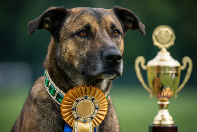 Deze hond viert met je mee