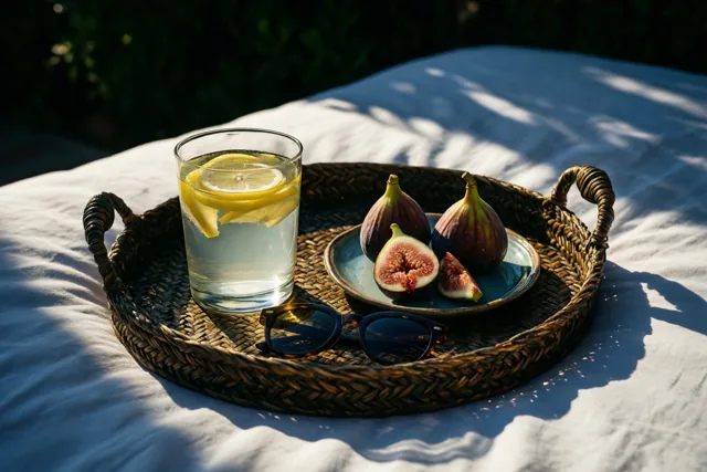 Zomer op een dienblad