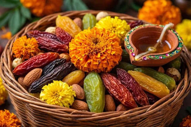 Diwali in een feestmand