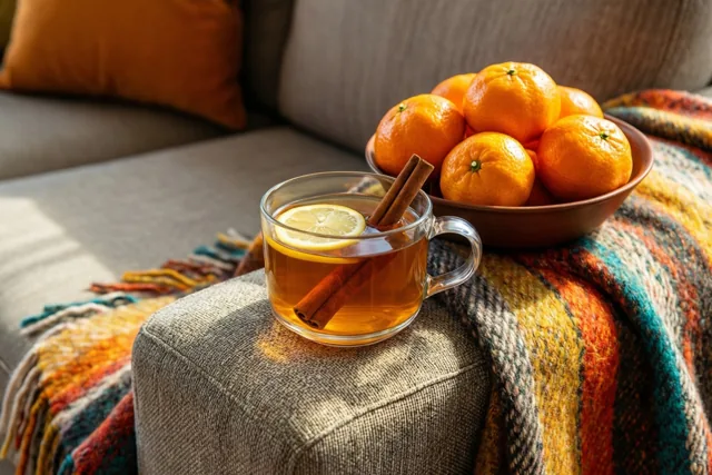 Thee en fruit, rust gerust