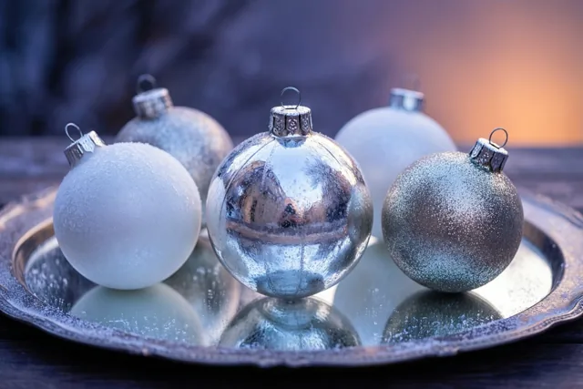 Een glinsterende kerstgroet
