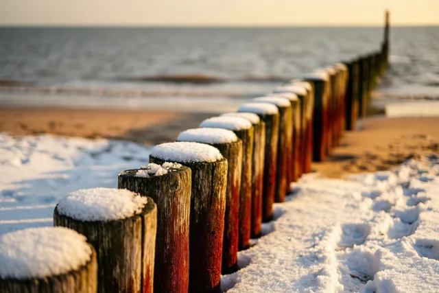Een gouden winter aan zee