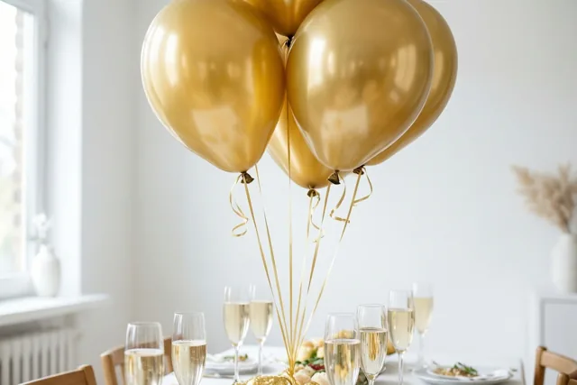 Gouden ballonnen voor jouw succes