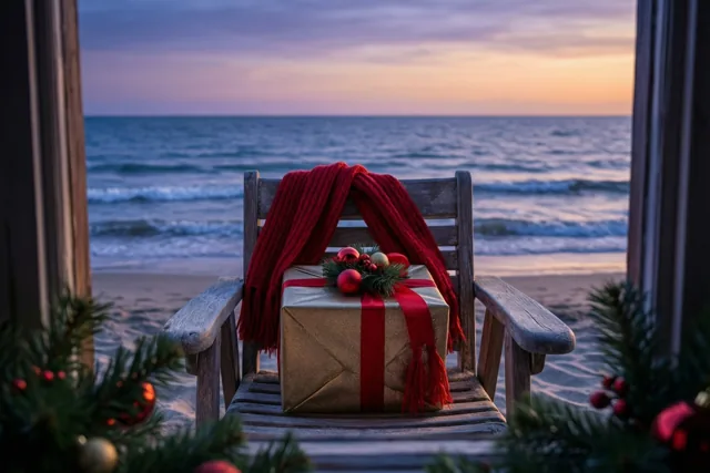 Een kerstcadeautje met zeezicht