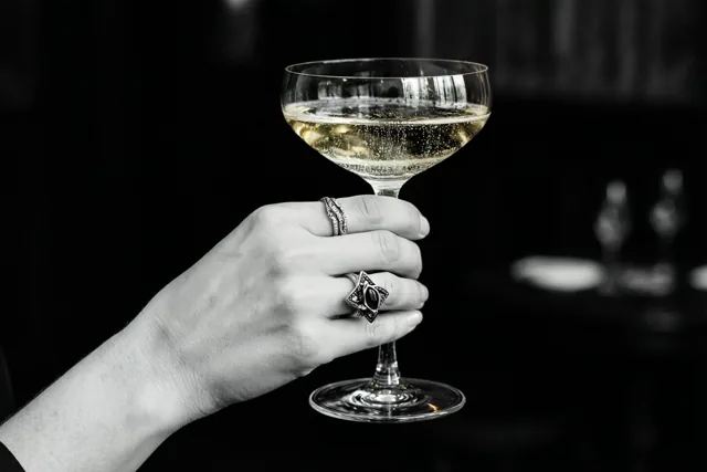 Gouden bubbels voor jullie ja