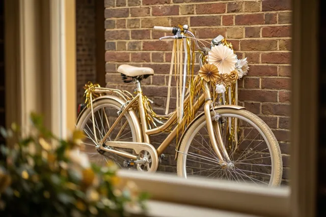Een gouden fiets voor carnaval