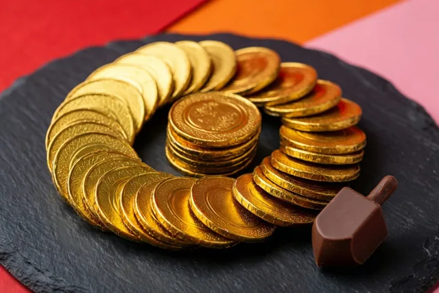 Chanoeka in goud en kleur
