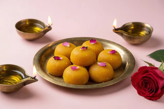 Rozenzoet voor een warm Diwali