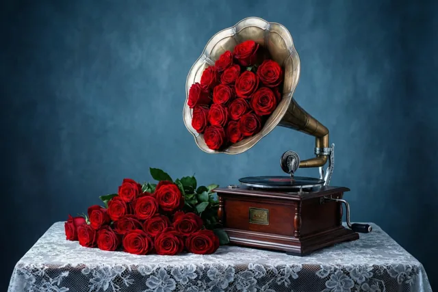 Een serenade van rozen