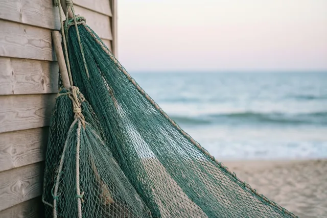 Opa's net vol strandherinneringen