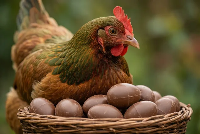 Chocolade onder de vleugels