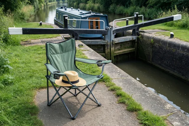 Zomerpauze langs het kanaal