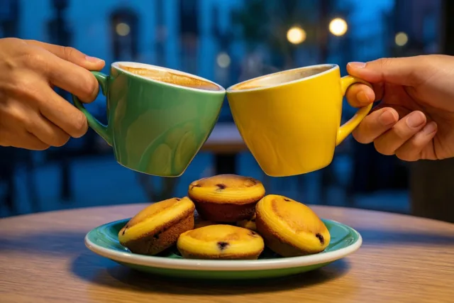 Koffie, koeken en jij