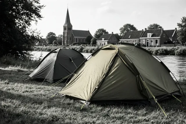 Zomerrust aan de dorpsrand