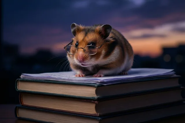Hamsterwijs naar je examen