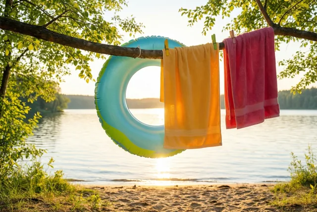 Nog even zomer aan het meer