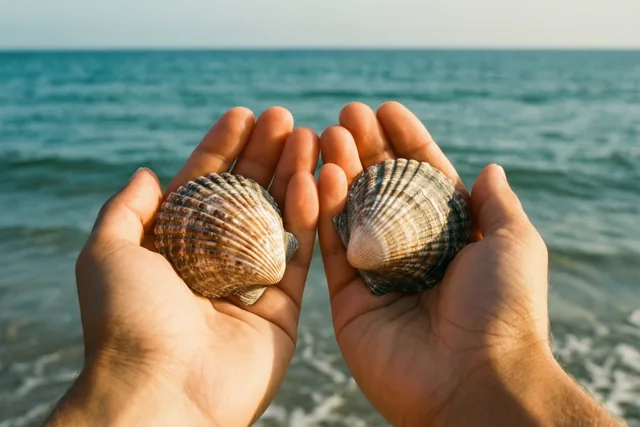 Schelpen delen met jou