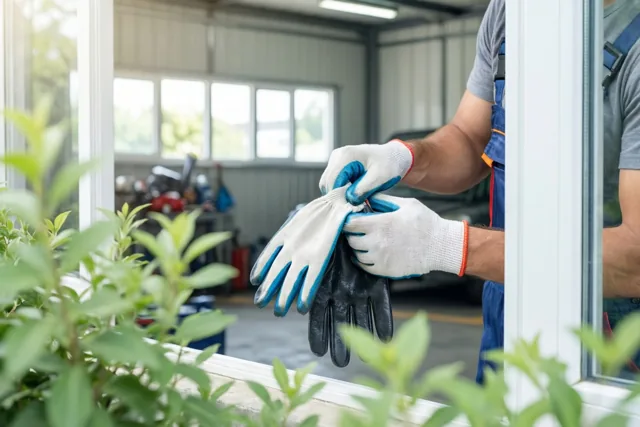 Handen klaar voor nieuw werk