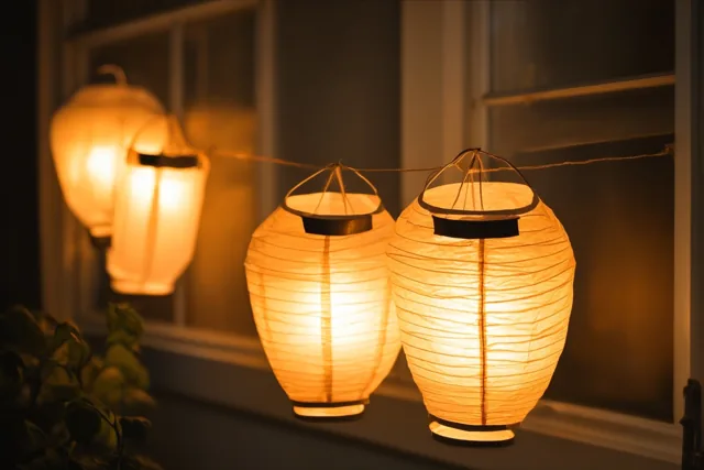 Lichtjes voor een warme avond