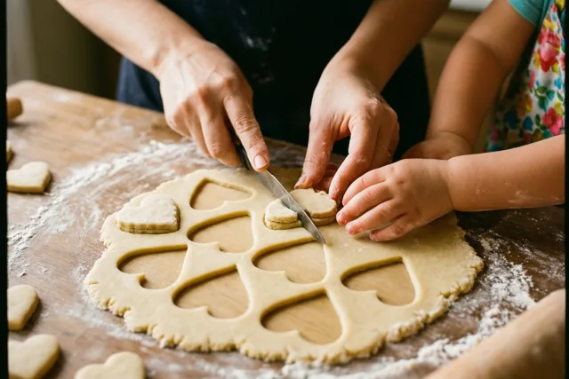 Mama, een hartje van deeg
