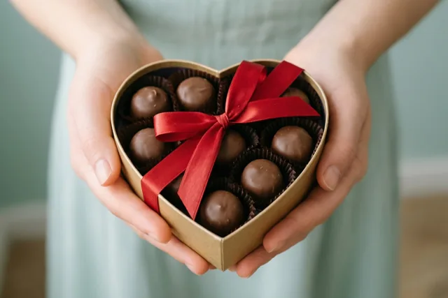 Pralines recht uit het hart