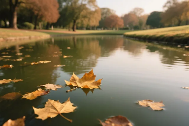Gedragen door de herfst