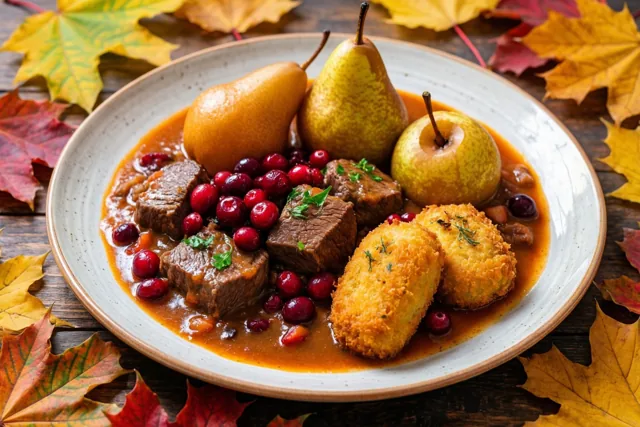 Kroketjes bij de herfststoofpot