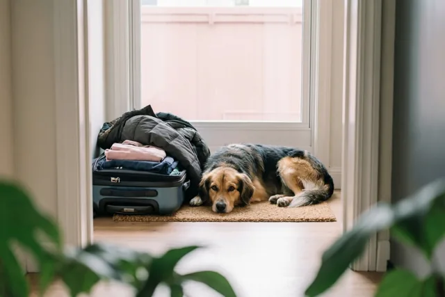Nog even bij de hond