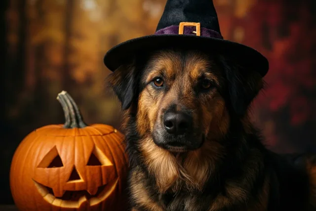 Een trouwe halloweenheks