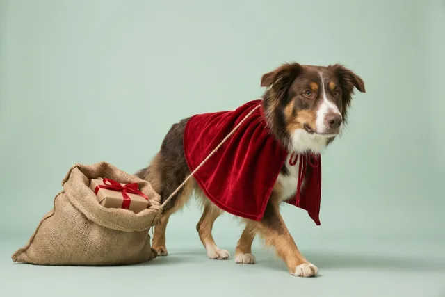 De trouwe pakjeshulp van Sinterklaas