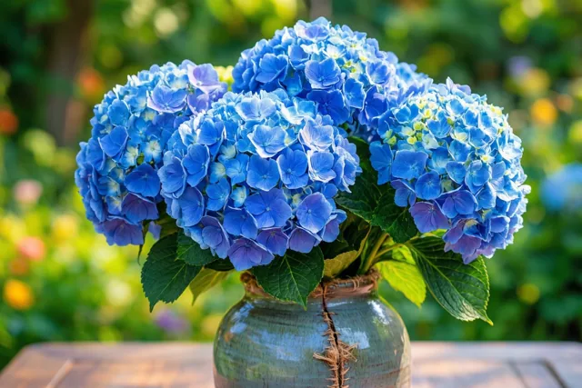 Weer groeien met hortensia's