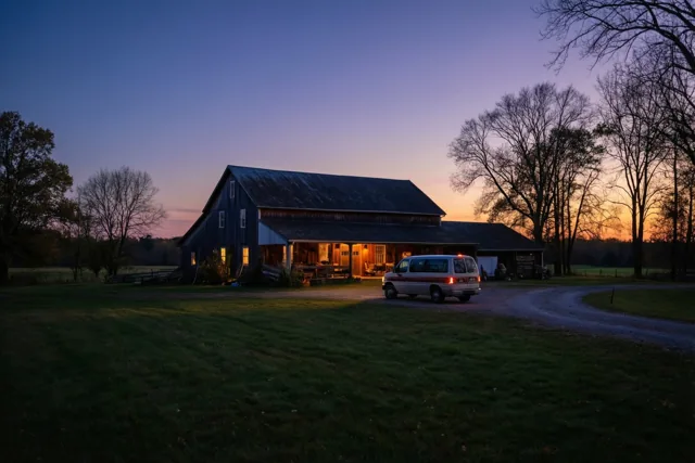 Een huis vol avondlicht