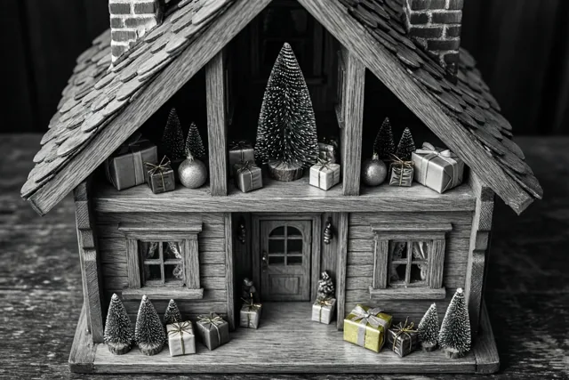 Een miniatuurkerst vol kleine schatten
