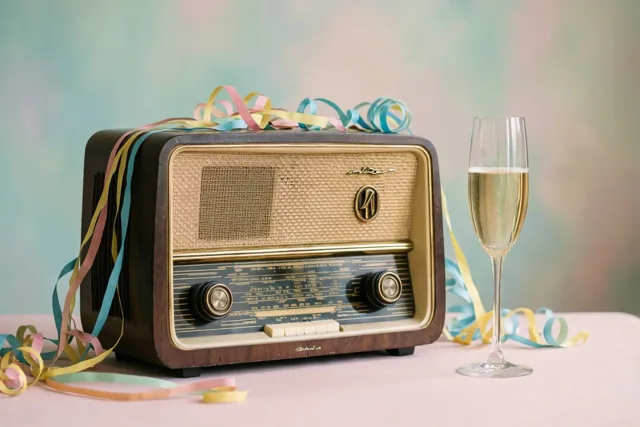 Feest op de oude radio