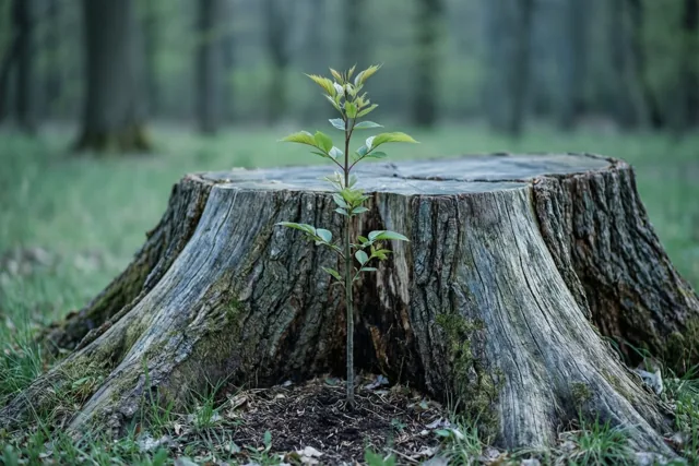 Kleine boom, stille kracht